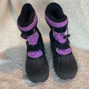 Totes Jaclyn Slip-on Winter Boots (size 1, NWOT)